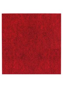 ANDIAMO Teppichfliese &raquo;Skandi Nadelfilz&laquo;, rechteckig, 4 mm H&ouml;he, 40x40 cm, 25 St&uuml;ck (4 qm), 50 St&uuml;ck (8 qm) oder 100 St&uuml;ck (16 qm) rot