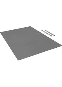 Gorilla Sports Bodenschutzmatte &raquo;Schutzmattenset mit Endst&uuml;cken Schwarz&laquo;, (Set, 18 St.) schwarz Bodenmatten
