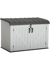 Lifetime Fahrradbox, M&uuml;lltonnenbox, BxTxH: 191x108x132 cm beige Aufbewahrungsboxen