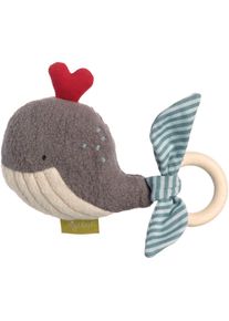 Sigikid Greifling &raquo;Green Collection, Wal&laquo;, Made in Europe; Enth&auml;lt Bio-Baumwolle bunt Greifspielzeug