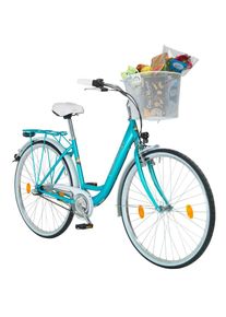 Performance Citybike Damen &raquo;Pisa&laquo;, 26/28 Zoll, 3 Gang, R&uuml;cktrittbremse blau
