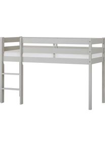 Hoppekids Spielbett &raquo;ECO COMFORT&laquo;, H&ouml;he 72cm, Farbe & Gr&ouml;&szlig;e & Matratze/Lattenrost w&auml;hlbar grau