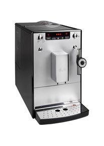 Melitta Kaffeevollautomat &raquo;Solo&reg; & Perfect Milk E957-203, silber/schwarz&laquo;, Caf&eacute; cr&egrave;me&Espresso per One Touch, Milchsch&hei&szlig;e Milch per Drehregler...