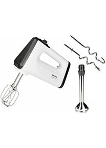 Krups Handmixer &raquo;GN5041 3 Mix 5500&laquo;, 500 W, 5 Geschwindigkeiten + Turbo- & Auswurftaste schwarz-wei&szlig; Mixer