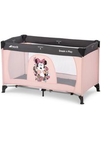 hauck Baby-Reisebett &raquo;Dream N Play - Minnie Sweetheart&laquo;, inkl. Transporttasche rosa Babybetten