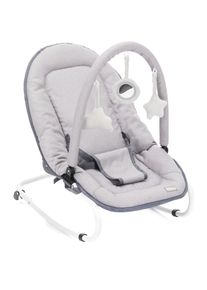 fillikid Babywippe &raquo;grau&laquo;, bis 9 kg, mit Spielbogen grau