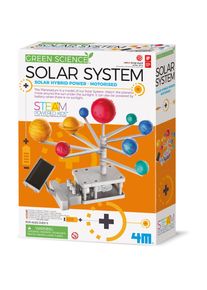 4M Experimentierkasten &raquo;Green Science - Sonnensystem mit Solar-Hybrid-Antrieb&laquo; bunt