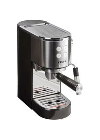 Krups Siebtr&auml;germaschine &raquo;XP442C Virtuoso&laquo;, integrierter Tassenw&auml;rmer, automatische Abschaltung, 2-Tassen Funktion schwarz