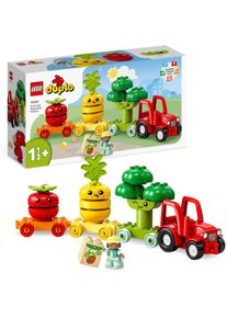Lego&reg; Konstruktionsspielsteine &raquo;Obst- und Gem&uuml;se-Traktor (10982), DUPLO My First&laquo;, (19 St.) bunt