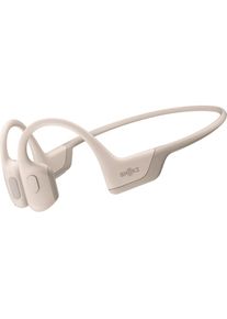 Aftershokz SHOKZ Sport-Kopfh&ouml;rer &raquo;OpenRun Pro&laquo;, Bluetooth, Noise-Cancelling beige