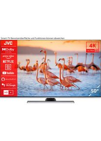 JVC LCD-LED Fernseher &raquo;LT-50VU8156&laquo;, 126 cm/50 Zoll, 4K Ultra HD, Smart-TV silberfarben Dolby Atmos & Dolby Vision HDR