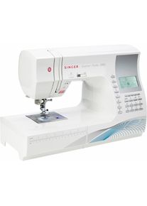 Singer N&auml;hmaschine &raquo;Quantum Stylist 9960&laquo;, 600 Programme, 600 Stiche wei&szlig; N&auml;hmaschinen