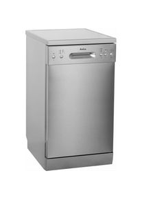 Amica Standgeschirrsp&uuml;ler &raquo;GSP 14844-1 E&laquo;, GSP 14844-1 E, 10 Ma&szlig;gedecke, LED-Display silberfarben 5 Sp&uuml;ltemperaturen