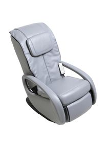 theBalm Cosmetics THEBALM Alpha Techno Massagesessel, inklusive Relaxfunktion und R&uuml;ckenverstellung grau