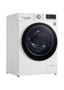 LG Waschmaschine, F6WV710AT2, 10, 5 kg, 1600 U/min, Automatische Waschmitteldosierung wei&szlig; ThinQ&reg;: vernetzte Zukunft eingebaut