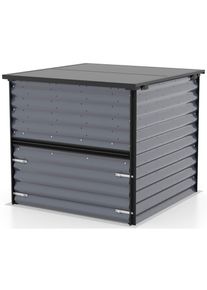 Vitavia Komposter &raquo;Tomma granit/schwarz&laquo;, aus witterungsbest&auml;ndigen Zincalume&reg; schwarz