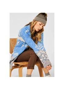 Cecil Cardigan, mit Eingrifftaschen blau XS (36) mountain blue Warme Strickjacke von Cecil
