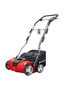 Einhell Elektro-Vertikutierer / L&uuml;fter &raquo;GE-SA 1435&laquo; rot 3-stufige zentrale Arbeitstiefeneinstellung mit Parkposition
