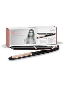BaByliss Gl&auml;tteisen &raquo;ST393E Super Smooth 235&laquo;, Titanium-Keramik-Beschichtung, Gl&auml;tteisen mit Hitzeschutz-Modus goldfarben 5 Jahre Garantie