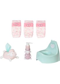 Baby Annabell Puppen T&ouml;pfchen &raquo;T&ouml;pfchen Set&laquo;, mit T&ouml;pfchen, 3 Windeln, Seifen- und Tuch-Spender bunt