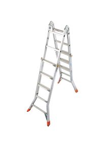 Krause Teleskopleiter &raquo;MONTO TeleMatic&laquo; silberfarben