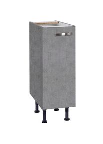Optifit Unterschrank &raquo;Cara&laquo;, Breite 30 cm grau beton/beton