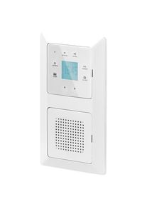 Unitec Radio, Unterputz-Radio wei&szlig; EASY HANDLING: Dank der Touchfunktion, ist das Radio leicht bedienbar