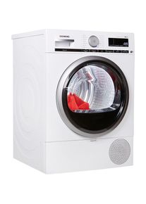 Siemens W&auml;rmepumpentrockner &raquo;WT47XM40&laquo;, iQ700, 8 kg, mit intelligentCleaning System wei&szlig; Sensorgesteuerte autoDry-Technologie verhindert Einlaufen...