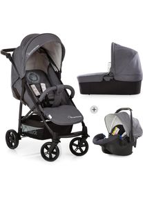 hauck Kombi-Kinderwagen &raquo;Rapid 4X Plus Trio Set, Mickey Cool Vibes&laquo;, 25 kg, mit Babyschale; Kinderwagen schwarz-wei&szlig; Kinderwagen