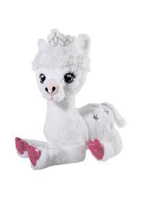 Heunec&reg; Kuscheltier &raquo;Crownie, Alpaka, 27 cm&laquo;, liegend wei&szlig; Pl&uuml;schfiguren