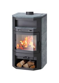 Thermia Kaminofen &raquo;Norderstedt&laquo; grau Wirkungsgrad 81 %