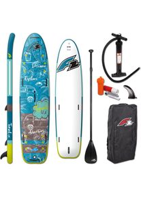 F 2 F2 Inflatable SUP-Board &raquo;Travel WS&laquo; blau Wassersportboards