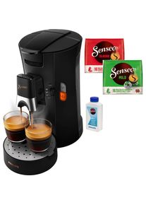 PHILIPS SENSEO Kaffeepadmaschine &raquo;Select CSA240/60&laquo;, inkl. Gratis-Zugaben im Wert von &euro; 14, - UVP schwarz Kaffeemaschine