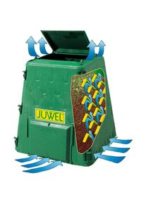 JUWEL Thermokomposter &raquo;Aeroquick 290&laquo; gr&uuml;n