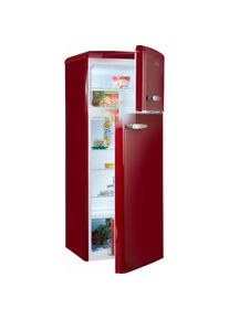 Amica K&uuml;hl-/Gefrierkombination, KGC1563 R, 144 cm hoch, 55 cm breit rot