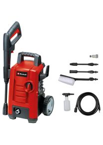 Einhell Hochdruckreiniger &raquo;TC-HP 130&laquo;, (9 tlg.) rot Wasseranschluss mit integriertem Filter