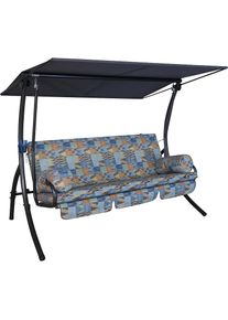 Angerer FREIZEITM&Ouml;BEL Hollywoodschaukel &raquo;Dream Genua&laquo; blau blau-grau + blau