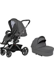 Hartan Kombi-Kinderwagen &raquo;Vip GTS - Casual Collection&laquo;, 22 kg, mit Falttasche; Made in Germany grau