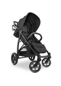 hauck Kinder-Buggy &raquo;Rapid 4D Air, black&laquo;, mit verl&auml;ngerbarem 3-Zonen Verdeck schwarz
