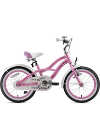Bikestar Kinderfahrrad, 1 Gang rosa Fahrrad