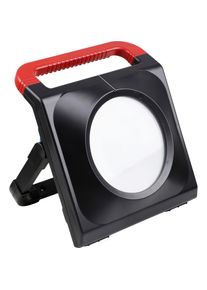 Meister LED Baustrahler, 50 W schwarz Spritzwassergesch&uuml;tzt, zum Einsatz im gesch&uuml;tzten Au&szlig;enbereich und in feuchten R&auml;umen