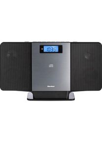 K&auml;rcher KARCHER Microanlage &raquo;MC 6518&laquo;, (Bluetooth UKW mit RDS-FM-Tuner 6 W) schwarz AUX-Eingang