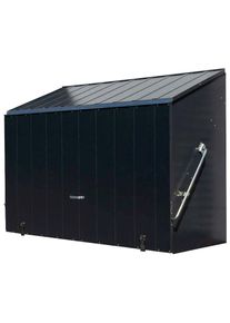 TRIMETALS M&uuml;lltonnenbox &raquo;Sesame&laquo;, Fahrradbox, BxTxH: 185x76x139 cm grau Aufbewahrungsboxen