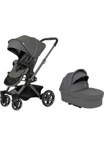 Hartan Kombi-Kinderwagen &raquo;VIP GTX - Casual Collection&laquo;, 22 kg, mit Falttasche; Made in Germany grau