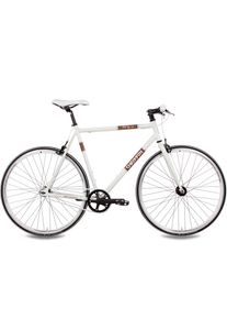 Chrisson Singlespeed &raquo;FG Flat 1.0&laquo;, 1 Gang, ohne Schaltung, (1 tlg.) wei&szlig; Fahrrad