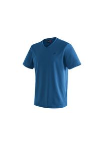 Maier Sports Funktionsshirt &raquo;Wali&laquo;, Herren T-Shirt, Kurzarmshirt f&uuml;r Wandern und Freizeit blau XXL nachtblau Funktionales T-Shirt mit V-Ausschnitt...
