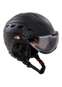F 2 F2 Snowboardhelm &raquo;HELMET&laquo; schwarz
