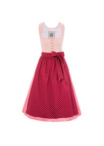 Turi Landhaus Dirndl, (2 tlg.), Damen, midi, Sch&uuml;rze mit dezenter Musterung bunt 46 N-Gr