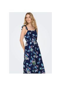 Only Sommerkleid &raquo;ONLZORA LIFE S/L MIDI BELT DRESS PTM&laquo; blau M (38) N-Gr Patriot Blue Short Dress von Only
