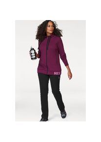 H.I.S. H.I.S Jogginganzug, (Set, 2 tlg.), Gro&szlig;e Gr&ouml;&szlig;en lila 54 beere Jogginganzug von H.I.S